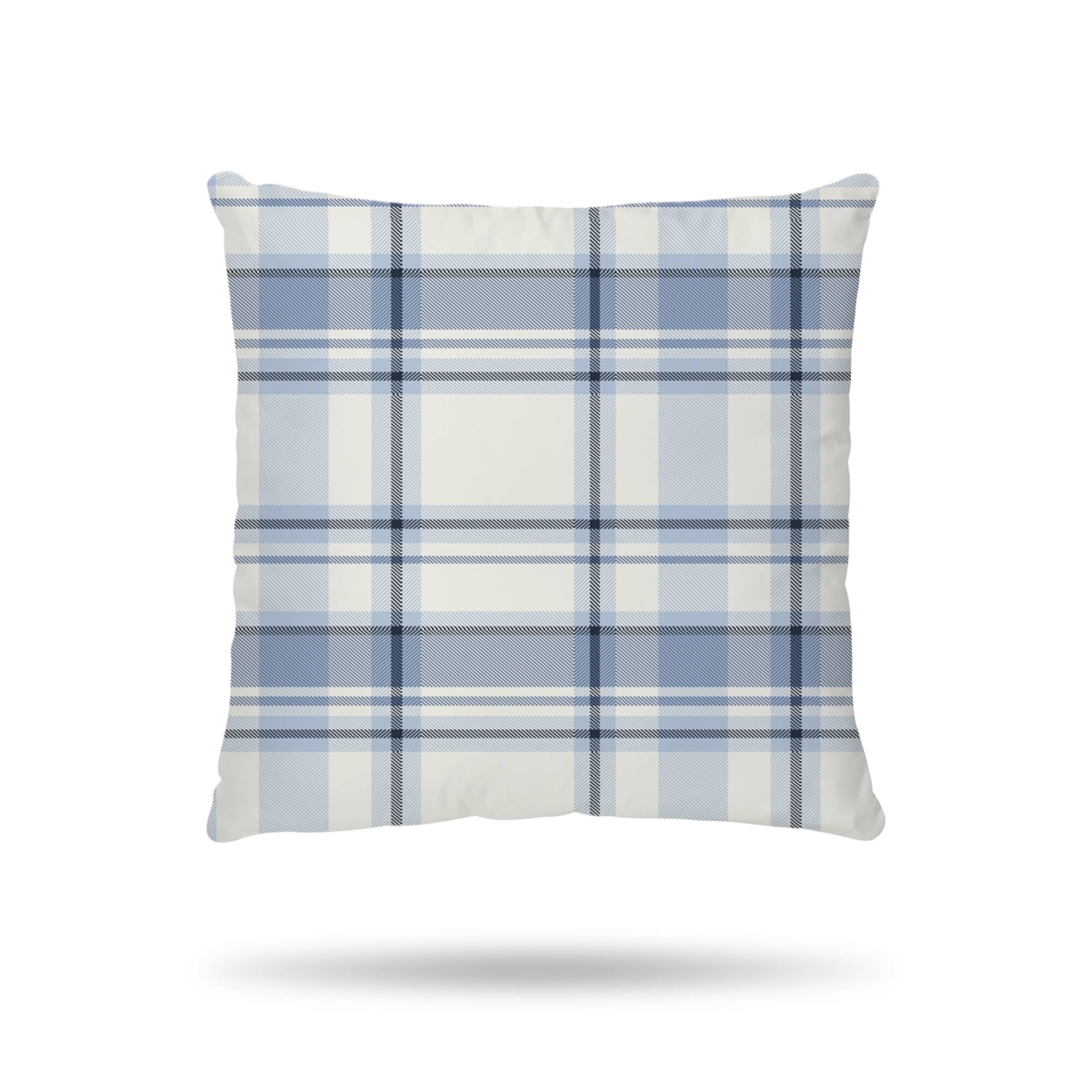 Springs Creative Modern Coastal Naomi Raffia Chambray Blue Fabric